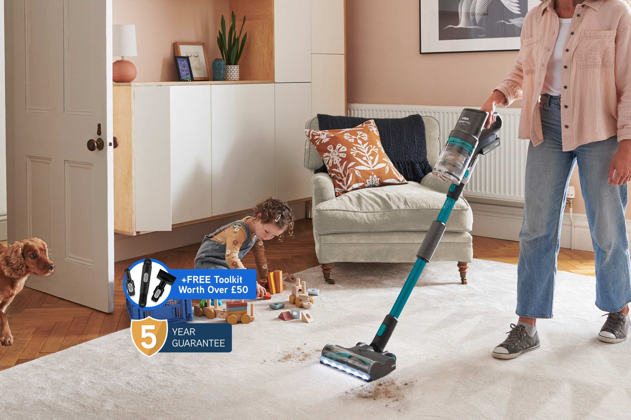 VAX HomePro Pet-Design Cordless Vacuum Cleaner