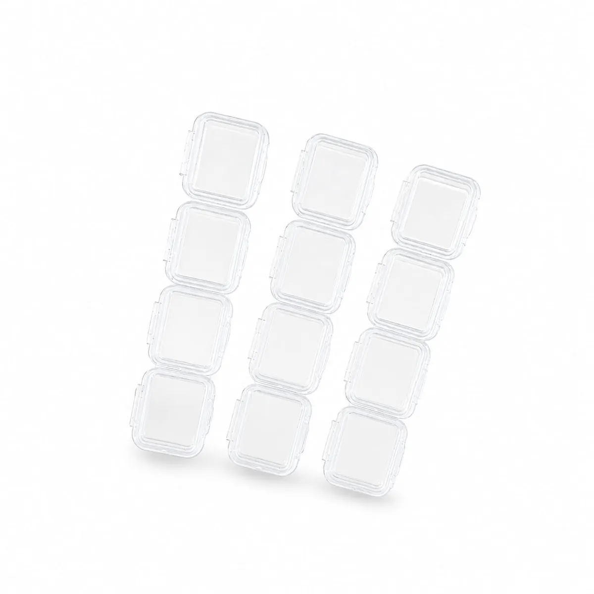56-Compartment Multi-Purpose Storage Organizer Box with Transparent Lid