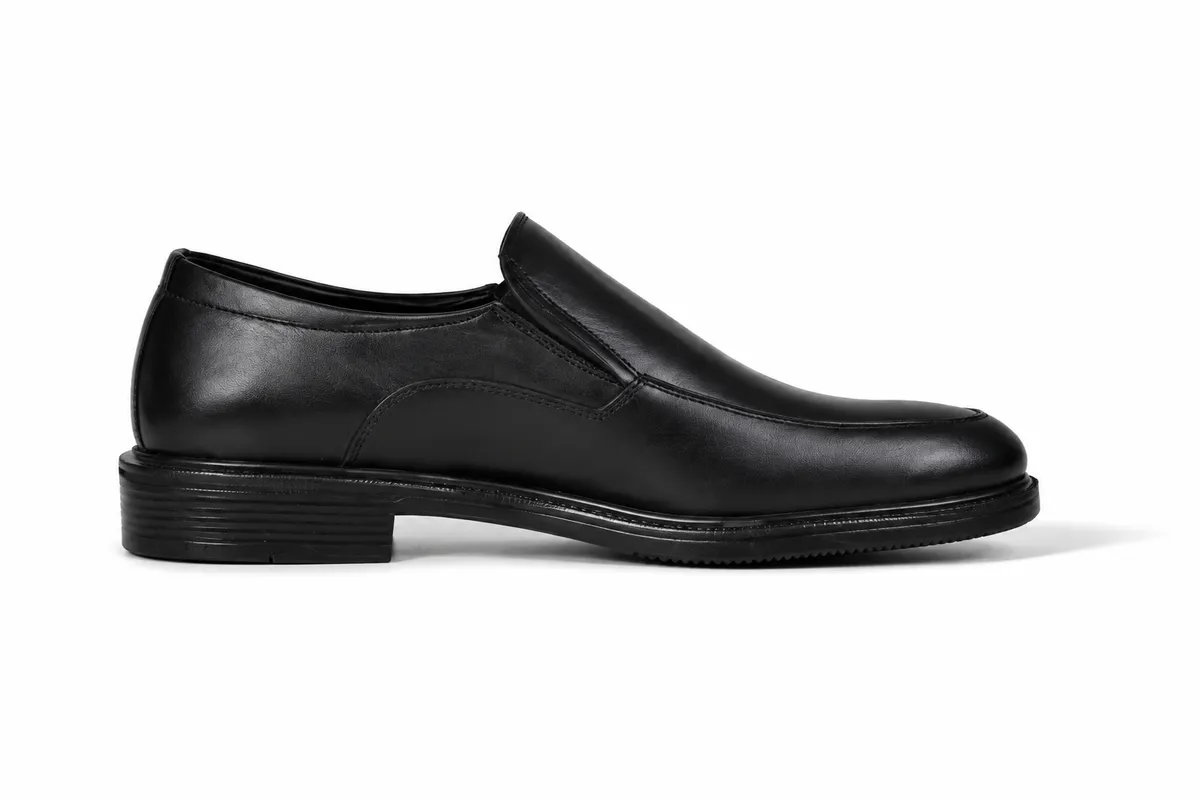 Men’s Black Genuine Leather Formal Shoes – Elegant & Comfortable Design for Work & Events