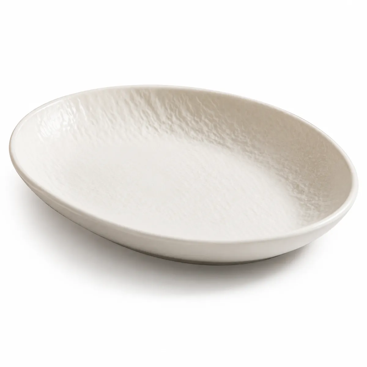Oval Porcelain Serving Plate 30 × 16 cm – Elegant Serving Platter for Appetizers & Mains