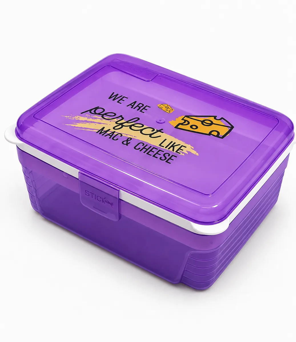 Lunch Box 1100 ml – BPA-Free Plastic Meal Prep Container & Leak-Proof Food Storage