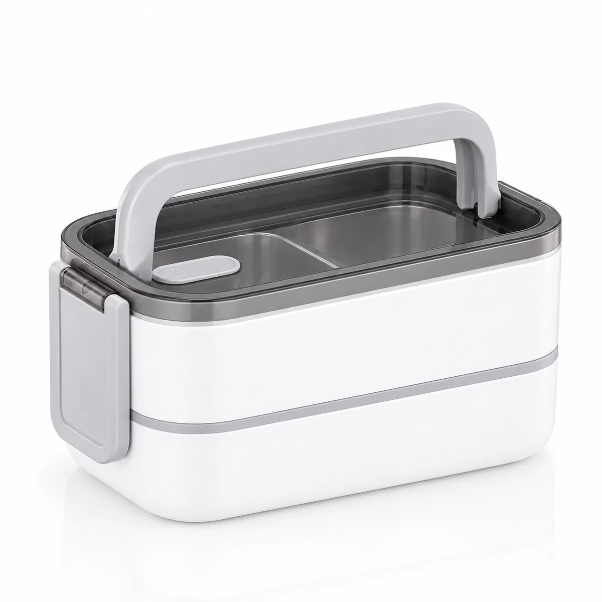 1300ml Stainless Steel Thermal Lunch Box with Insulated Food Container & Spoon