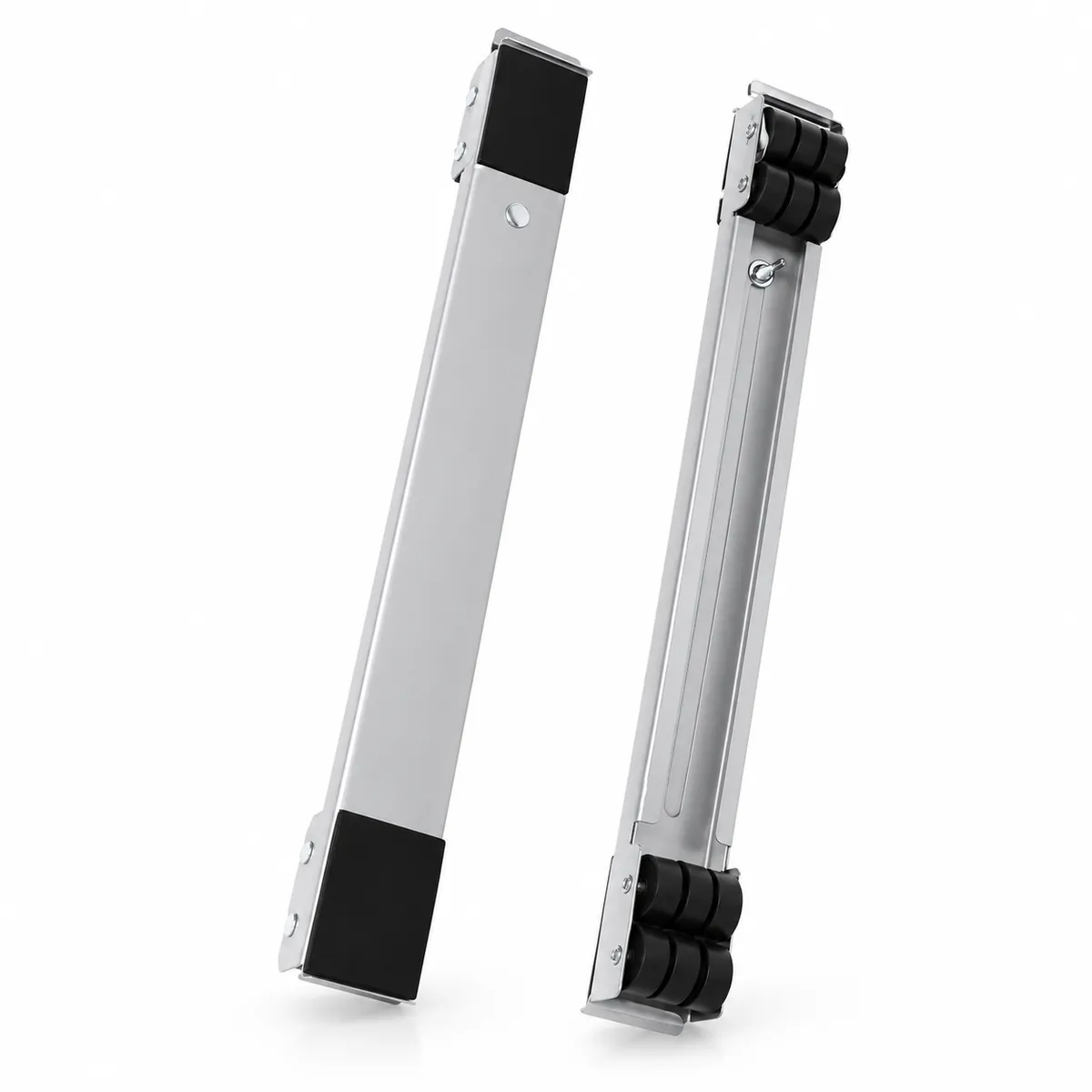 Adjustable Heavy-Duty Washing Machine & Appliance Mobile Base Rollers with Locks