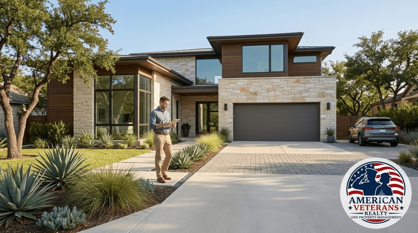 Teacher and first responder reviewing Homes for Texas Heroes down payment assistance program details in Austin