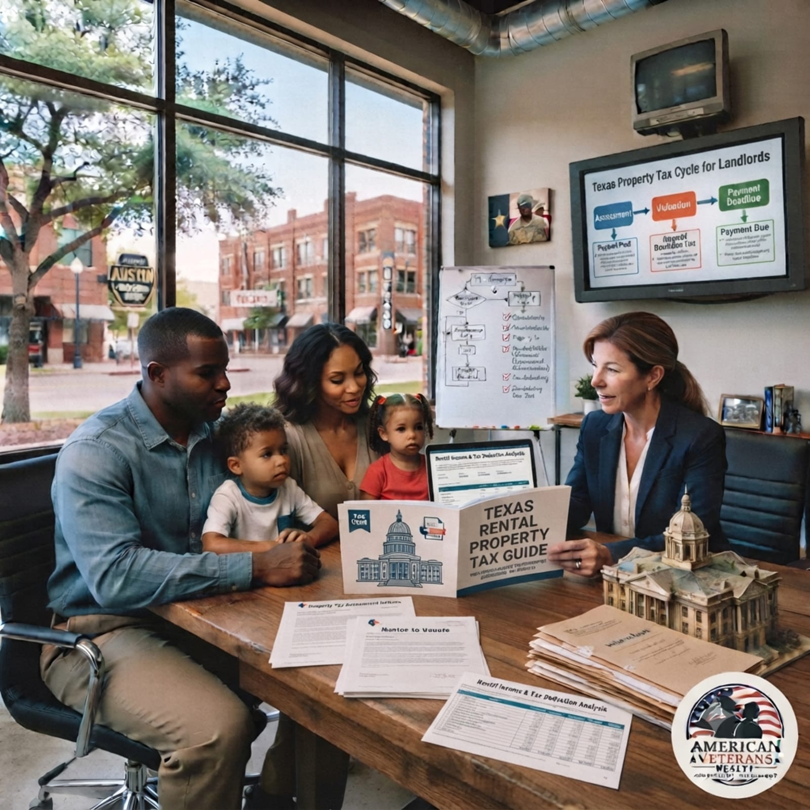 Illustration or photo related to rental property taxes texas in Central Texas