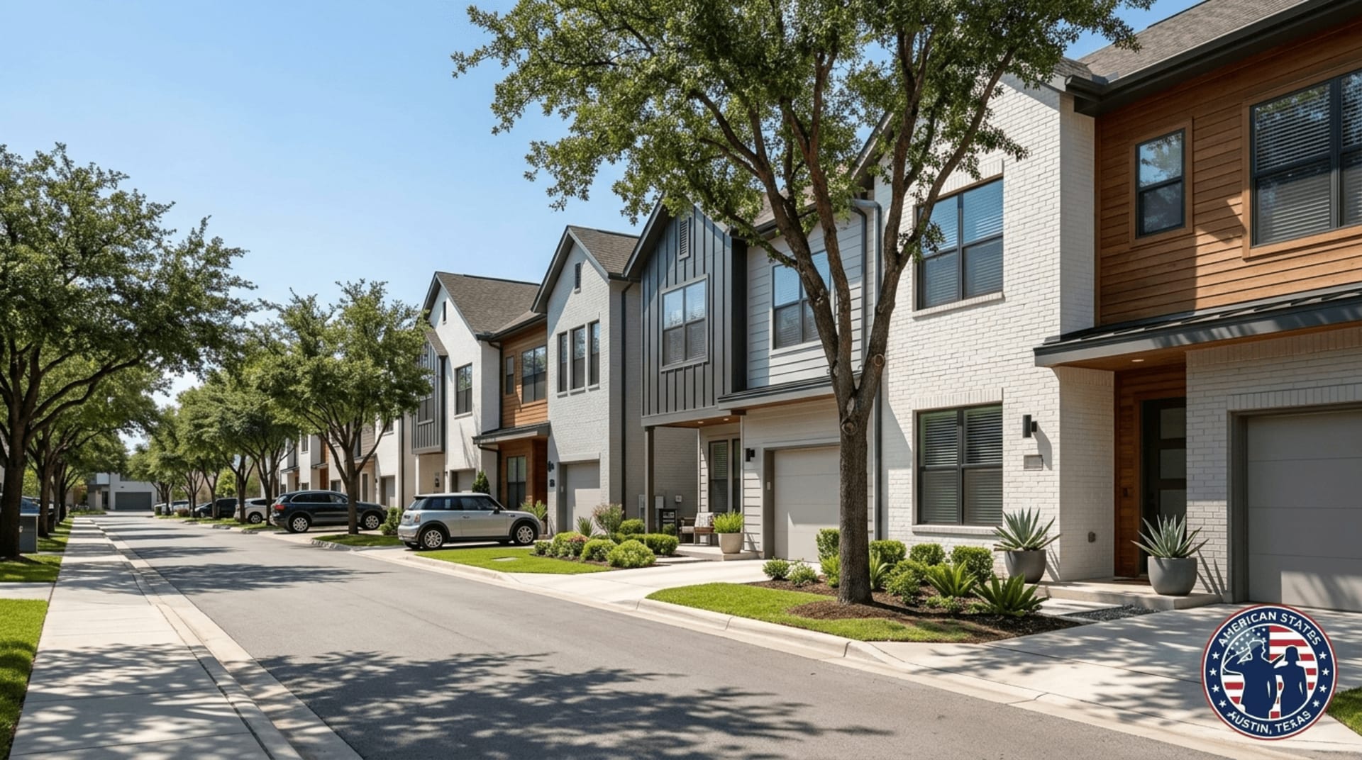 Modern two-story new construction home located near Market Square in downtown San Antonio