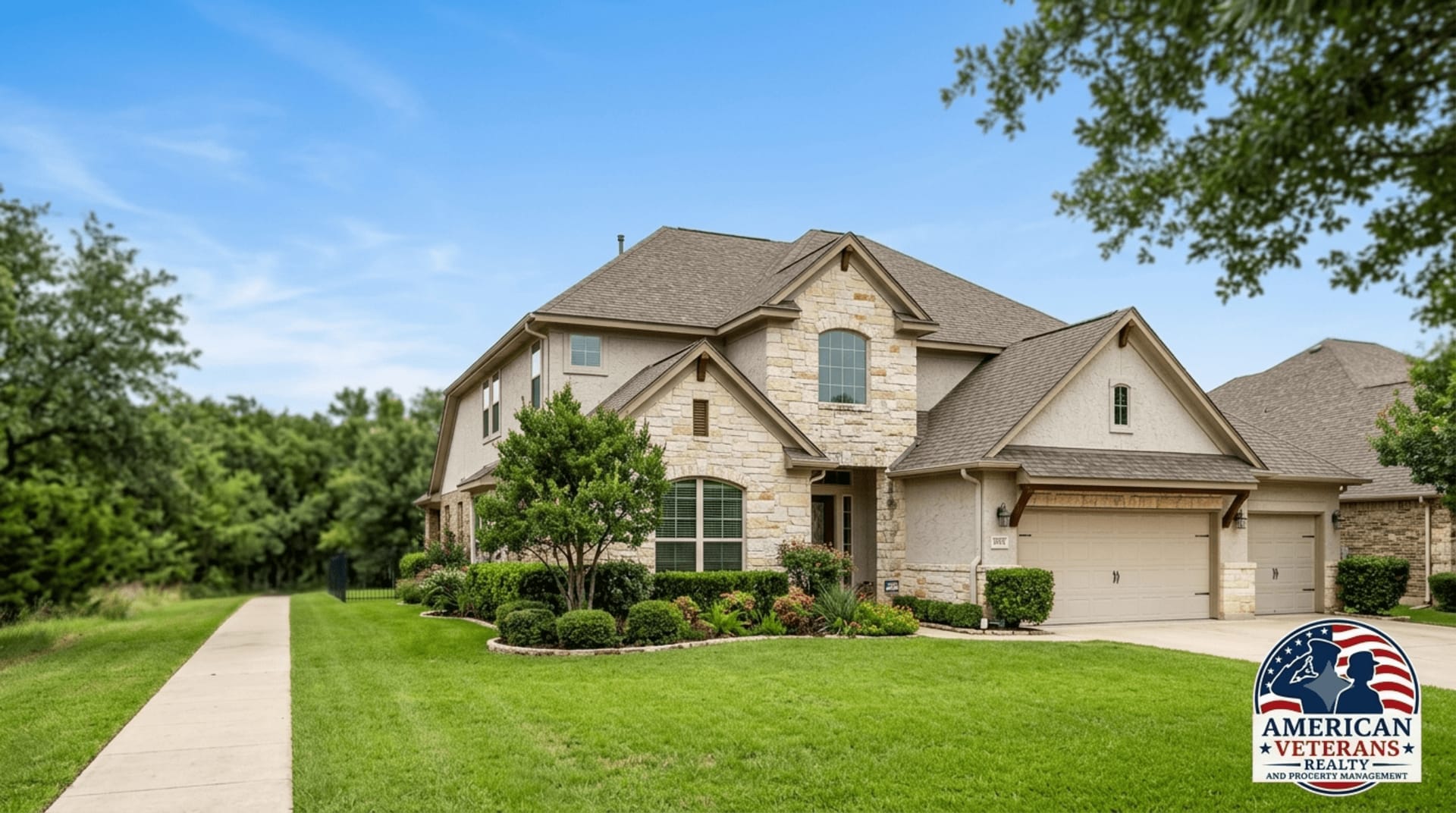 Affordable single-family home in a San Antonio neighborhood with a for sale sign