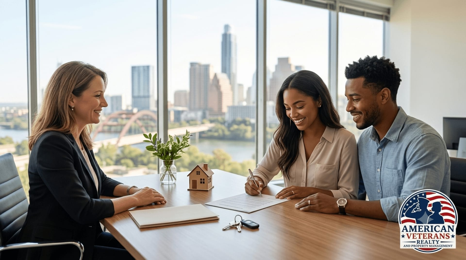 Real estate investor reviewing cap rate and cash-on-cash return calculations for an Austin property