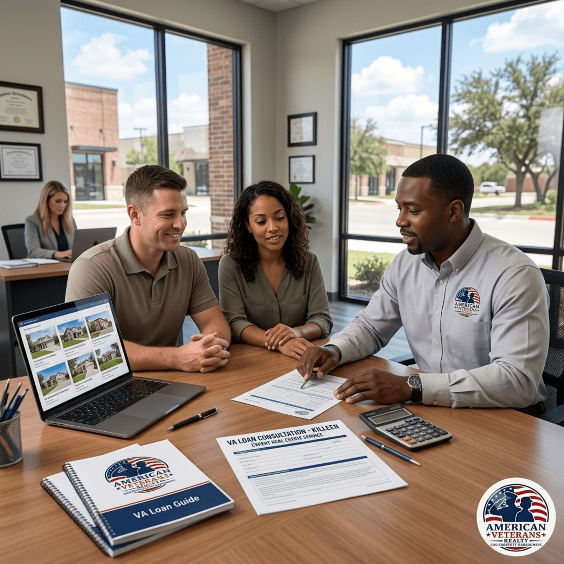 VA loan realtor helping a client in Killeen, TX
