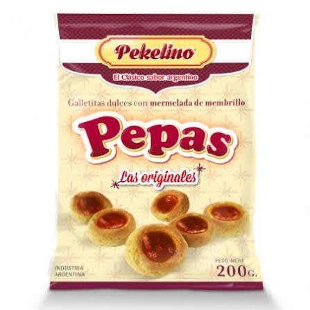 Galletitas Pekelino Pepas 200Grs