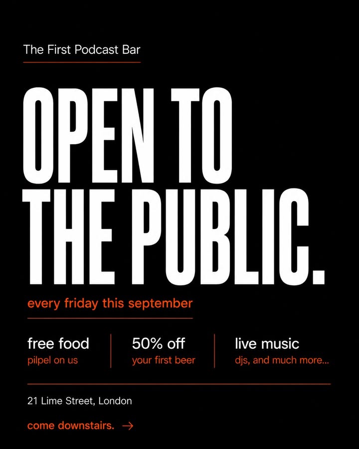 The First Podcast Bar x Pilpel For The People