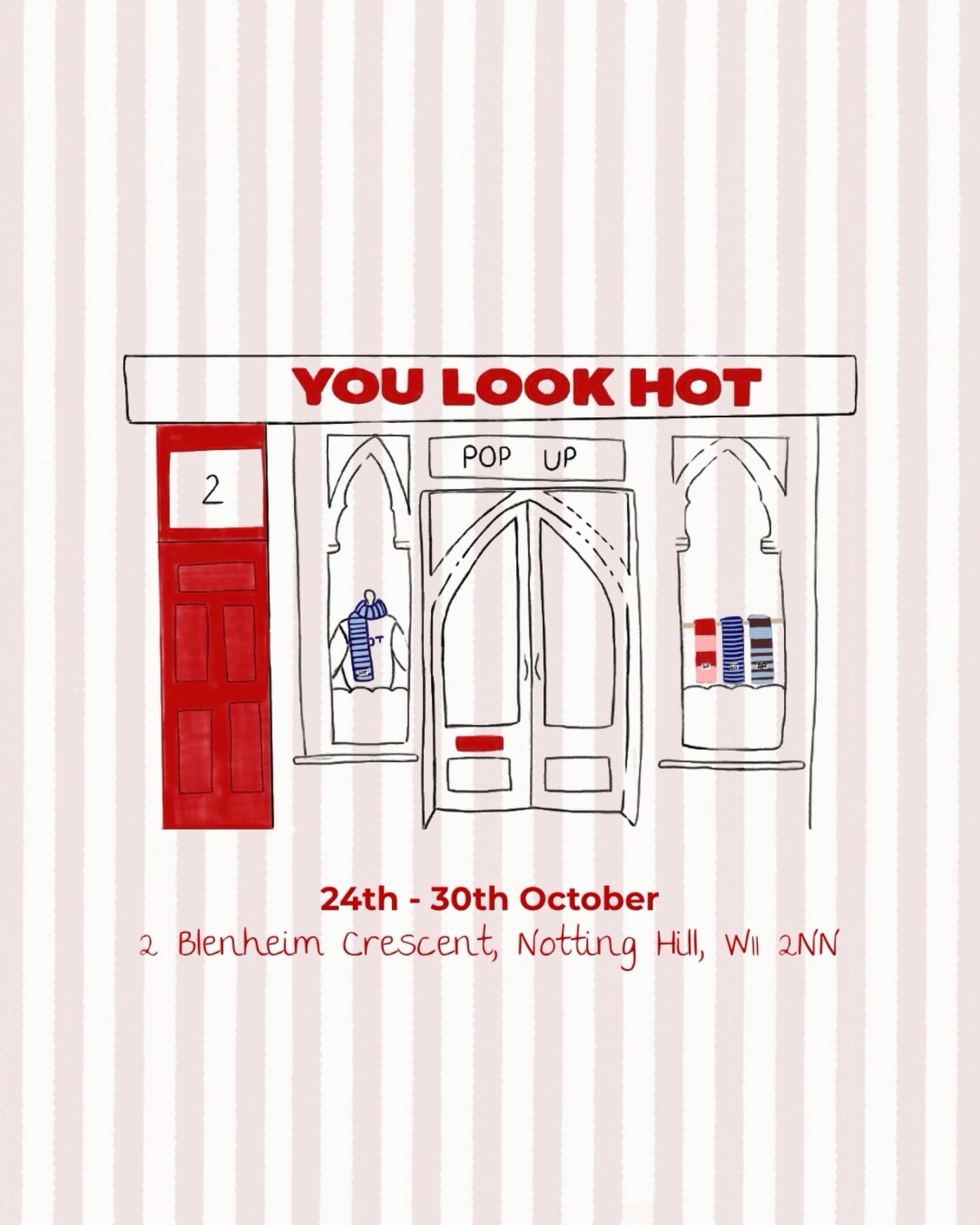 YOU LOOK HOT Pop-Up