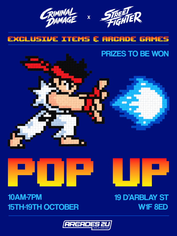 Criminal Damage x Street Fighter