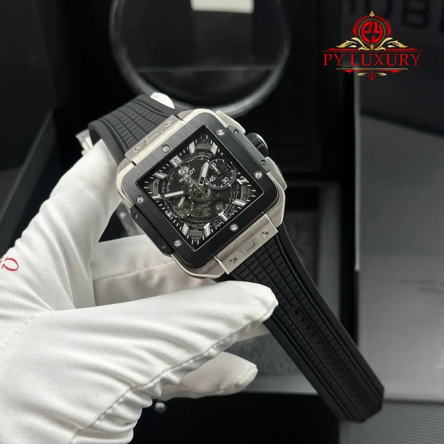Hublot Square Bang Unico Titanium Ceramic Best Quality Replica 42mm