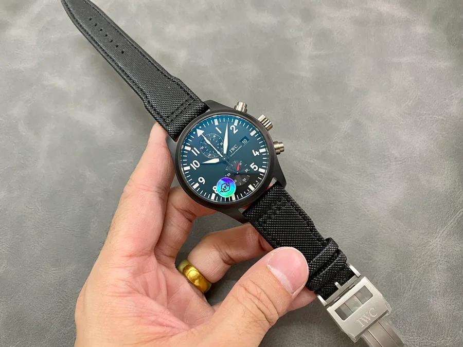 IWC Pilots Chronograph Top Gun IW389001 Black Ceramic APSF 44mm