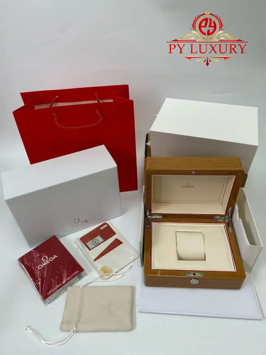 Omega Box and Papers Replica Super Clone Watch - Angle 2 - Jack Watches USA