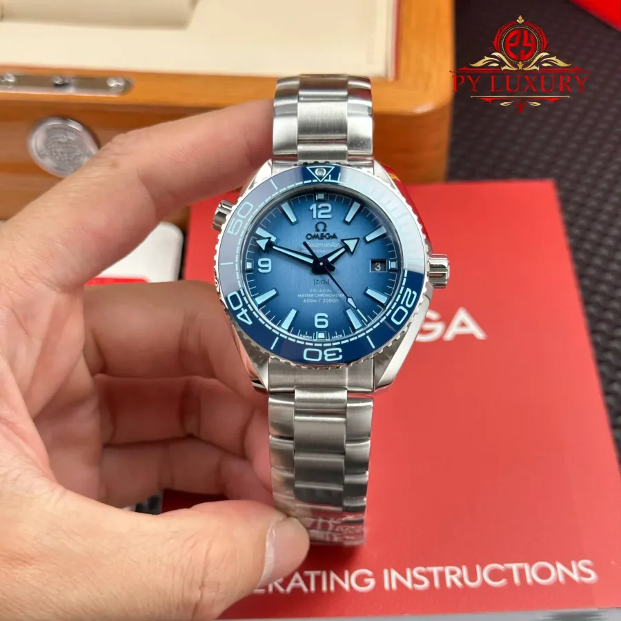 Omega Seamaster Planet Ocean 600M Summer Blue Dial 39.5mm