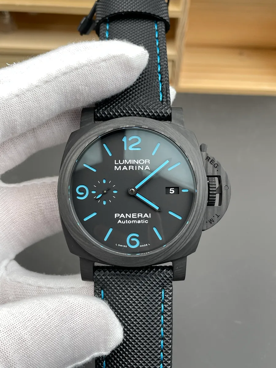 Panerai Luminor Marina PAM1661 Carbotech Black Dial 44mm