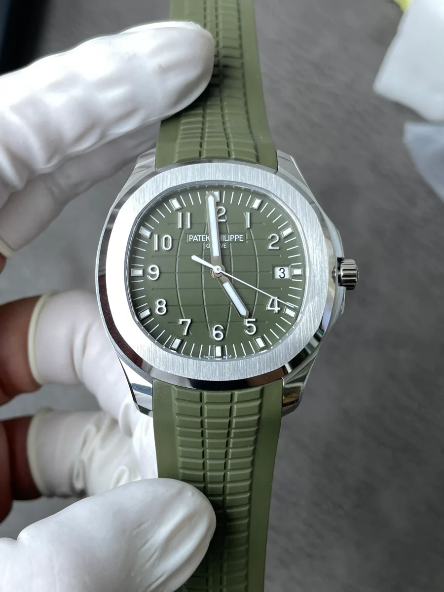 Patek Philippe Aquanaut 5168G Khaki Olive Green Gained Weight 150g WSF 42.2mm