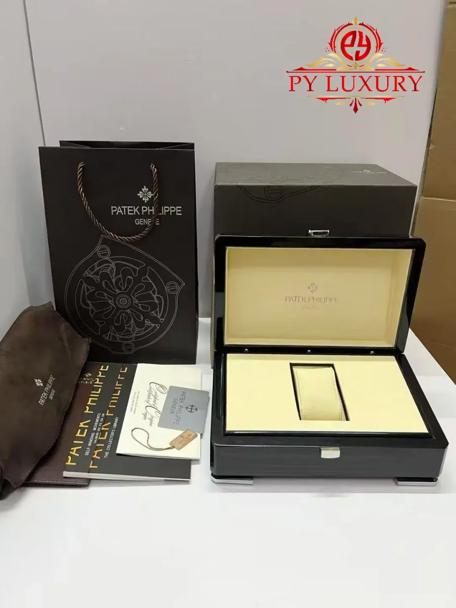 Patek Phillippe Box and Papers Replica Super Clone Watch - Angle 2 - Jack Watches USA