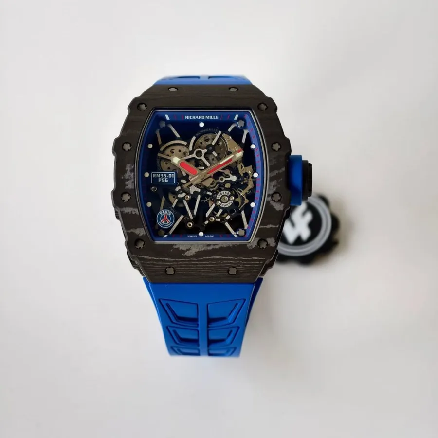 Richard Mille RM35-01 Carbon Paris Saint-Germain PSG Special Edition 49.94mm x 44.5mm