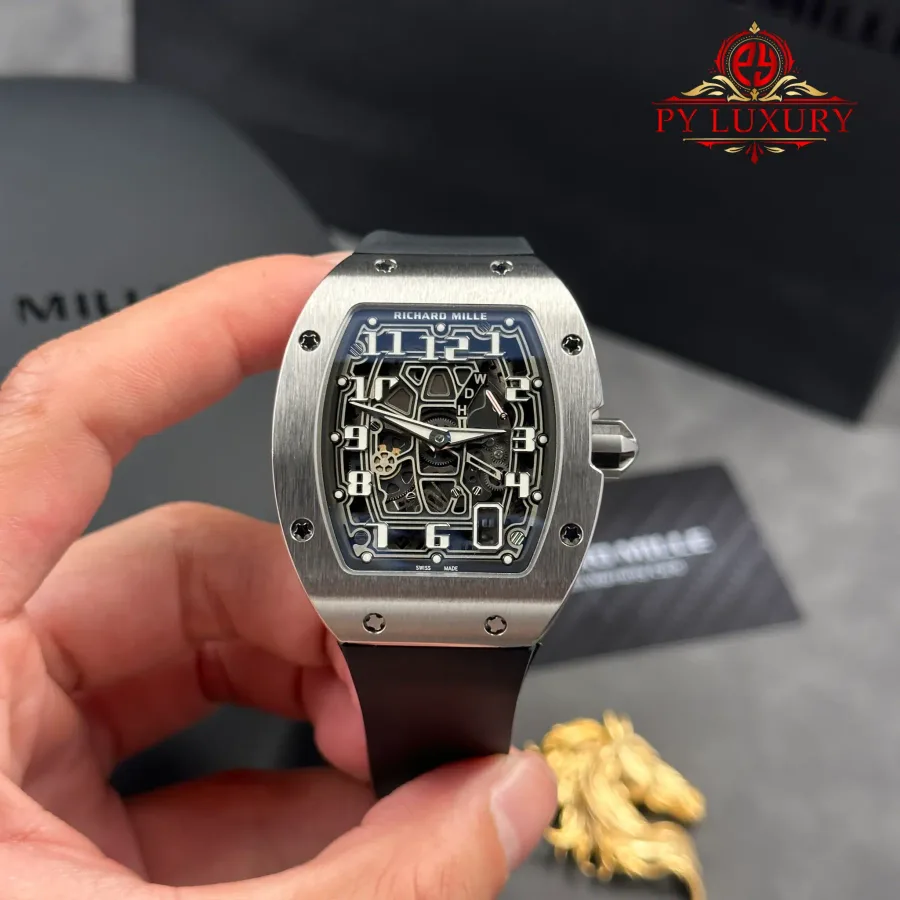Richard Mille RM67-01 Titanium Extra-Flat Rubber Band VAF 38.7mm x 47.5mm