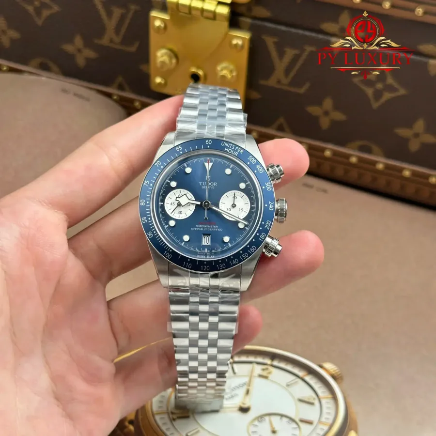 Tudor Black Bay Chrono M79360N-0002 Blue Dial Jubilee Bracelet M+ Factory 41mm
