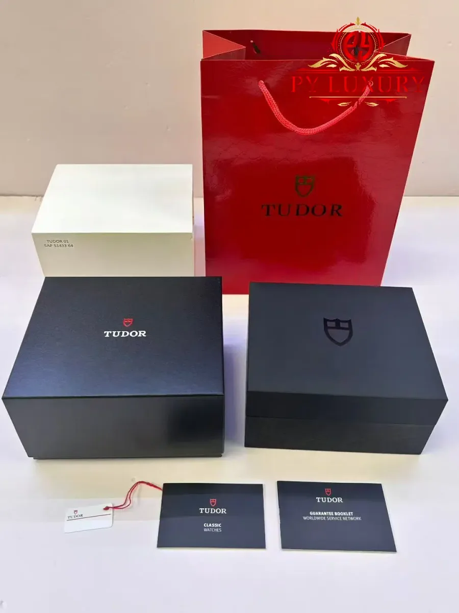 Tudor Box and Papers Replica Super Clone Watch - Angle 3 - Jack Watches USA