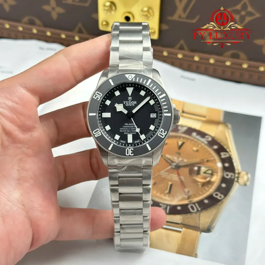 Tudor Pelagos M25600TN-0001 Titanium Black Dial Ceramic Bezel 42mm
