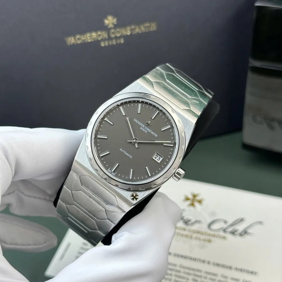 Vacheron Constantin Historiques 222 Grey Dial 37mm Super Clone Watch - Angle 2 - Jack Watches USA