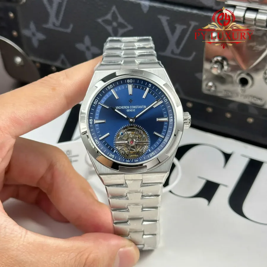 Vacheron Constantin Overseas 6000V Tourbillon Blue Dial BBR 42.5mm