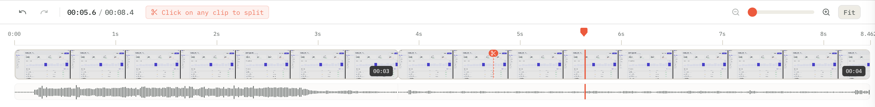 Demoly non-destructive timeline editor for trimming pauses and cutting mistakes