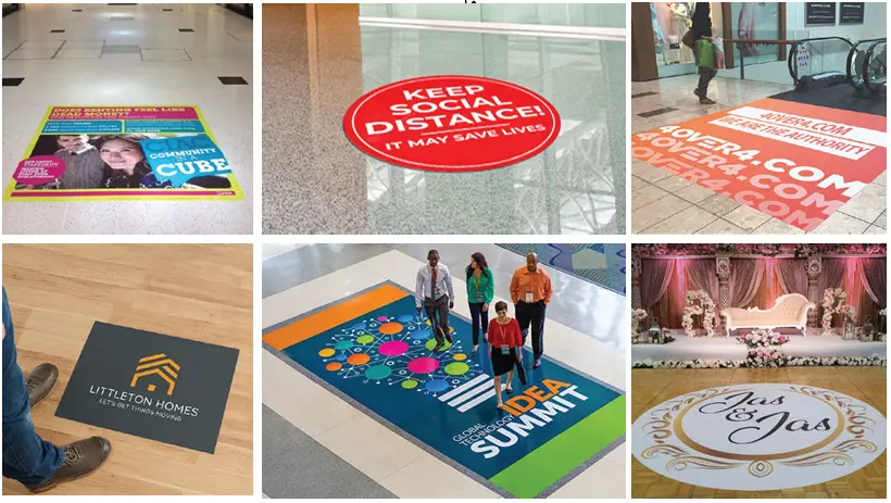 Anti-Slip Floor Graphics & Stickers - Creative Eye