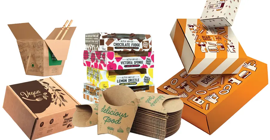 Custom Printed Food Packaging Boxes - Creative Eye
