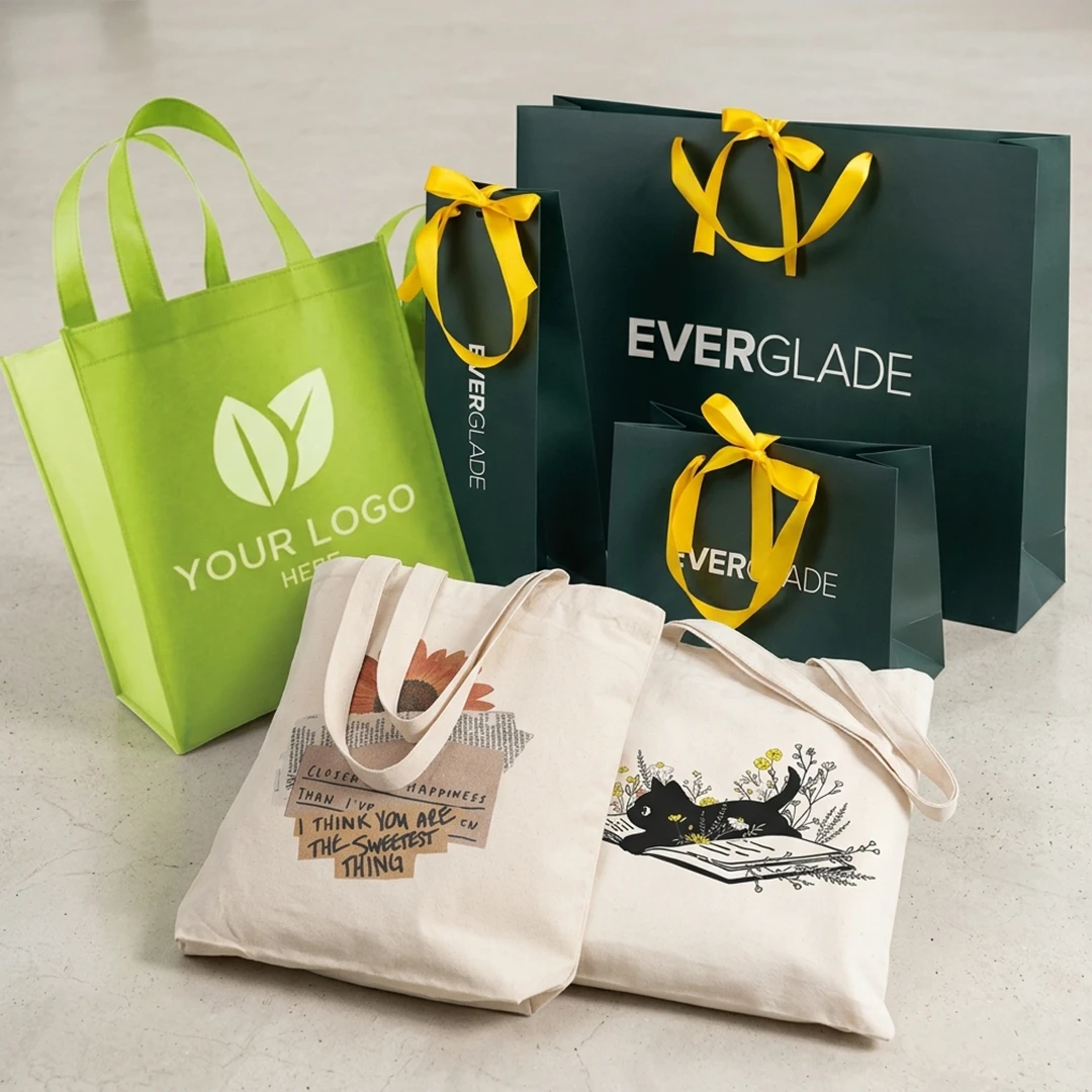 Custom Printed Shopping Bags & Eco-Friendly Tote Bags | Luxury Paper Gift Bags