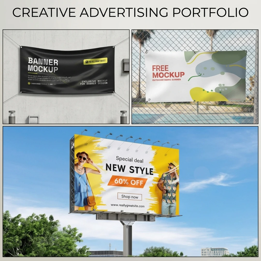 Custom Outdoor Vinyl Banners & Large Format Billboard Printing | Heavy-Duty Mesh Banners