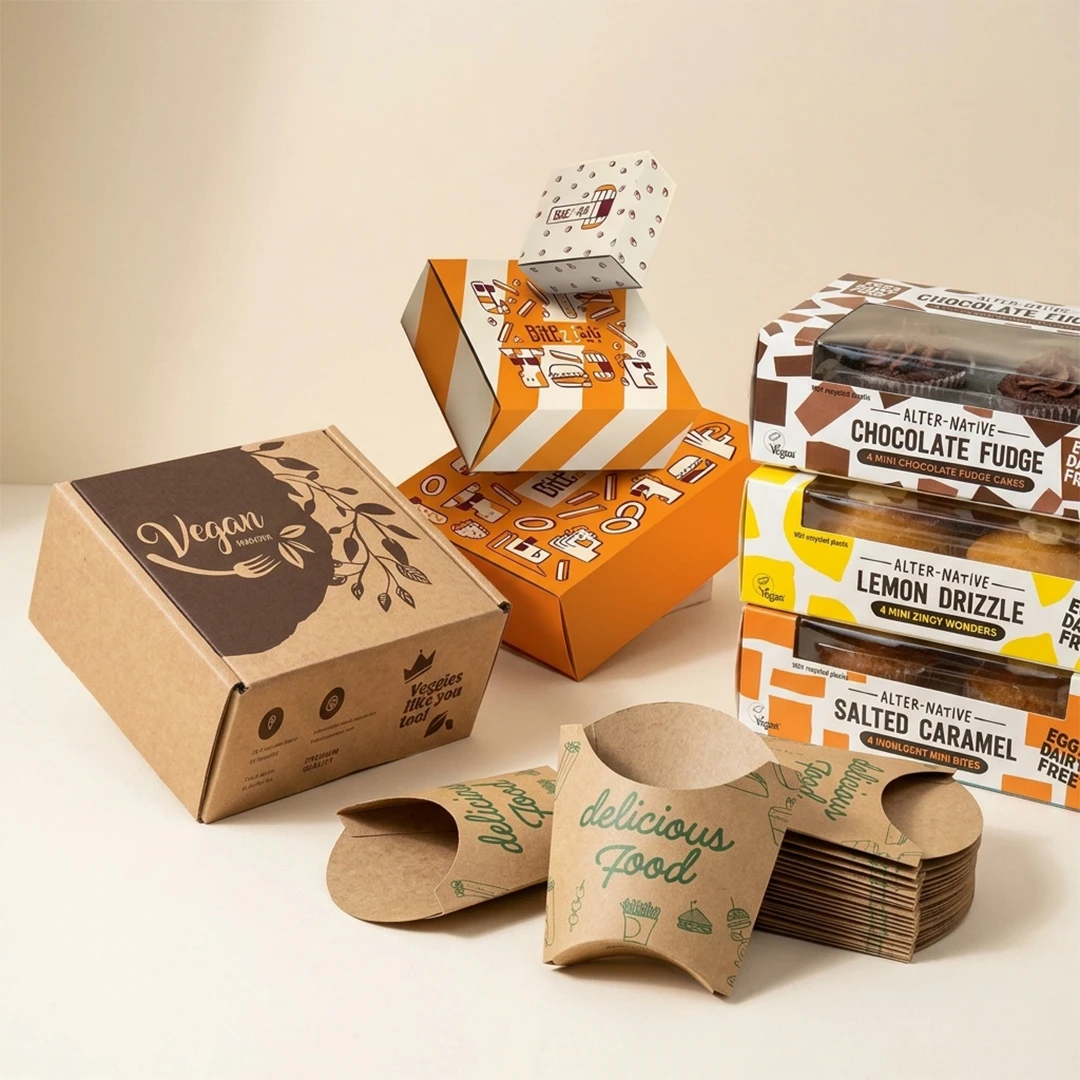 Custom Printed Food Packaging Boxes - Creative Eye