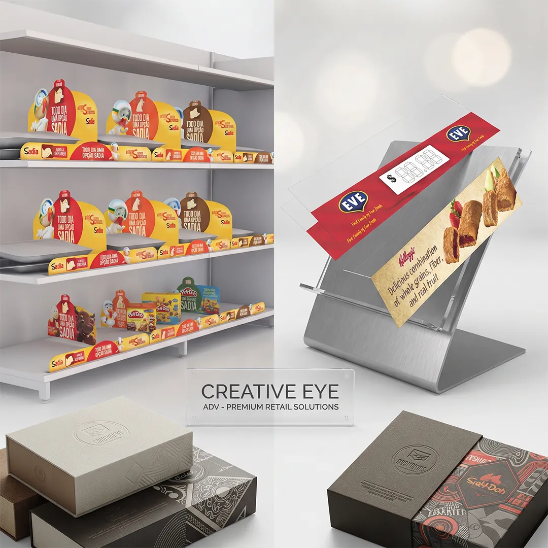 Retail Shelf Talkers & Promos - Creative Eye