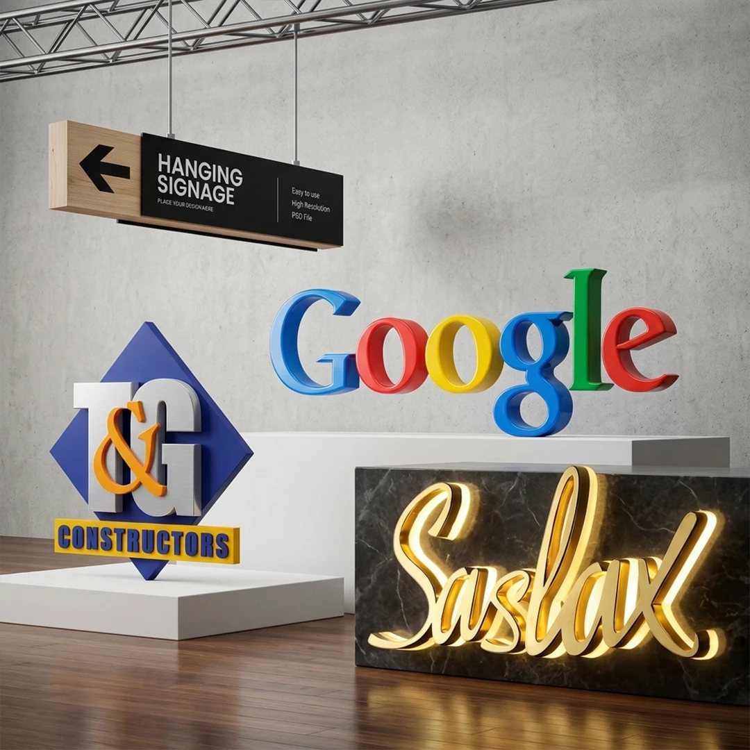 Hanging & Wall Indoor Signage - Creative Eye