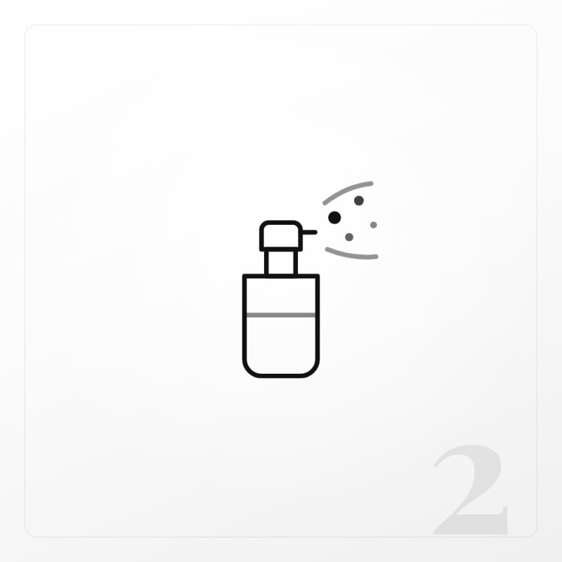 Two Sprays Per Spot