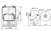 * Luftbälg Contitech Vo20573109  (K024)