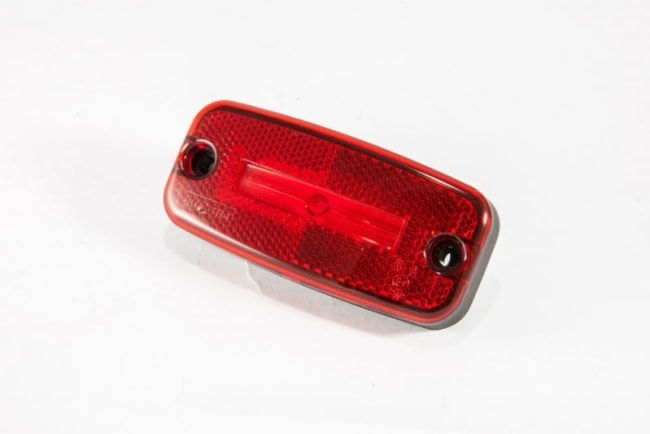 Positionsljus LED rött 0,5m 111x51x20*utgått