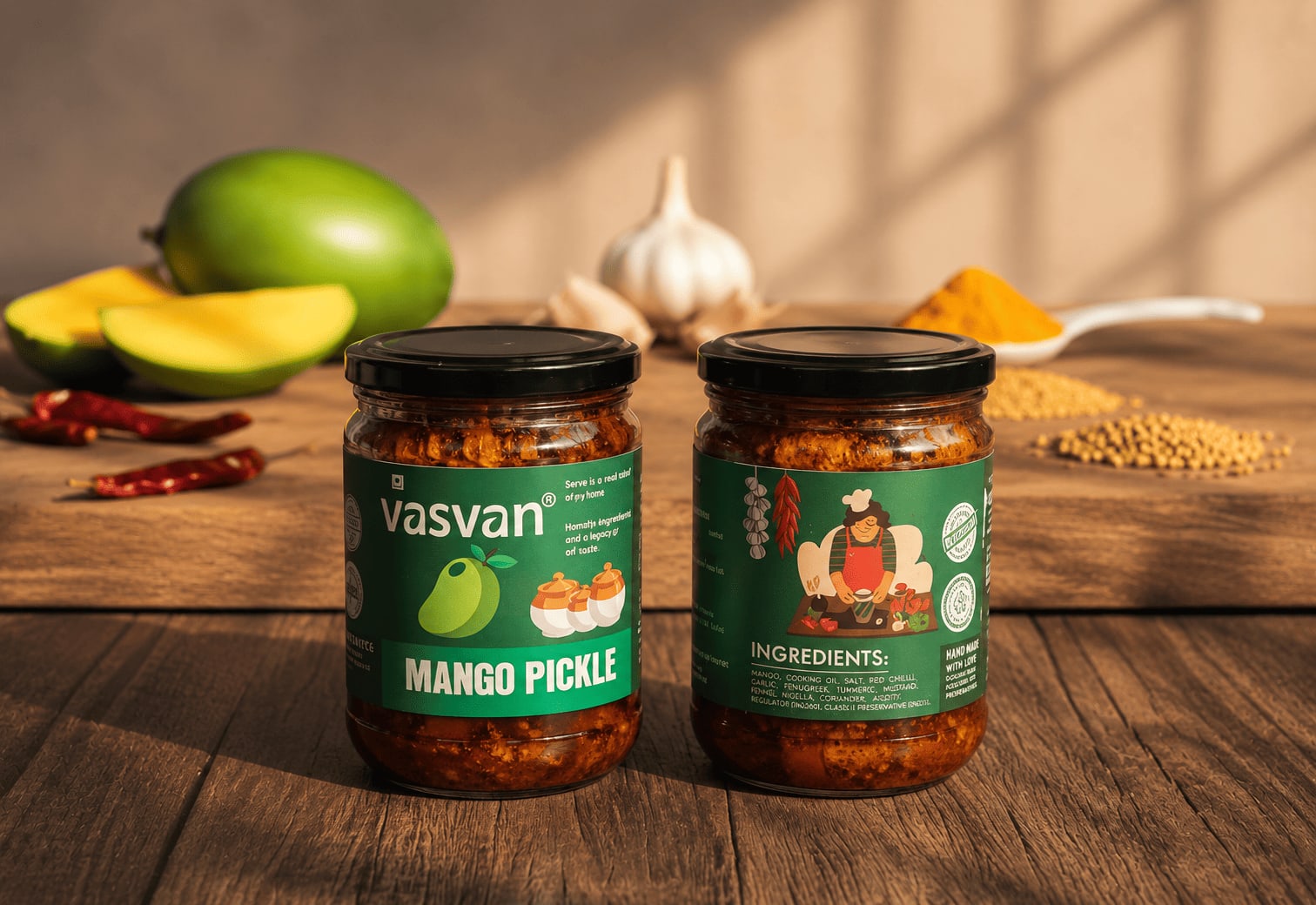 Mango Pickle |No preservatives • No artificial colors • 100% homemade| - KaashtKart