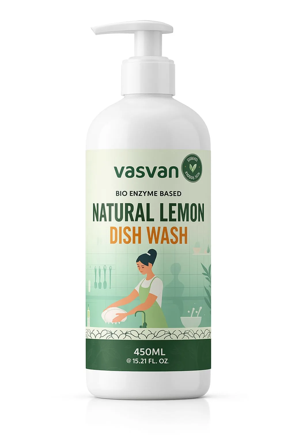 Natural Lemon Dishwash - KaashtKart