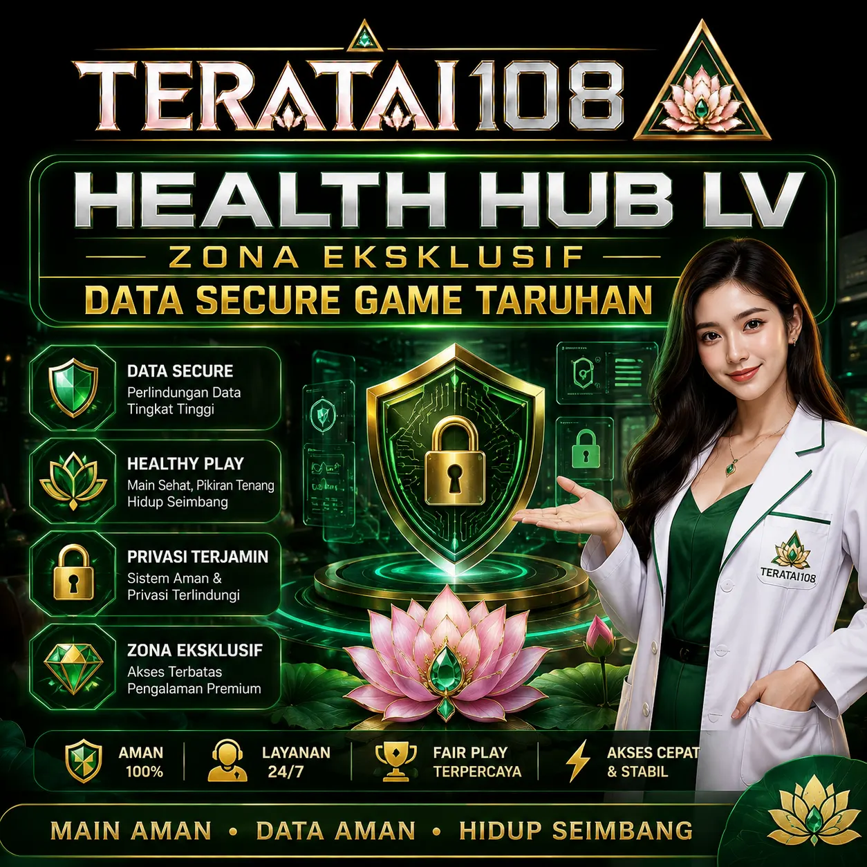 TERATAI108 Health Hub Lv - Zona Eksklusif Data Secure Game Taruhan