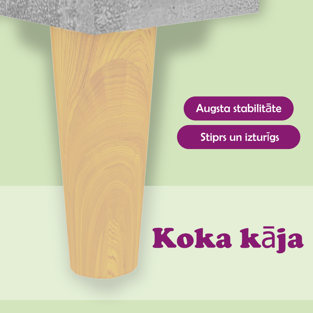 rakstāmgalds, betona pelēks, 140x50x75 cm, inženierijas koks