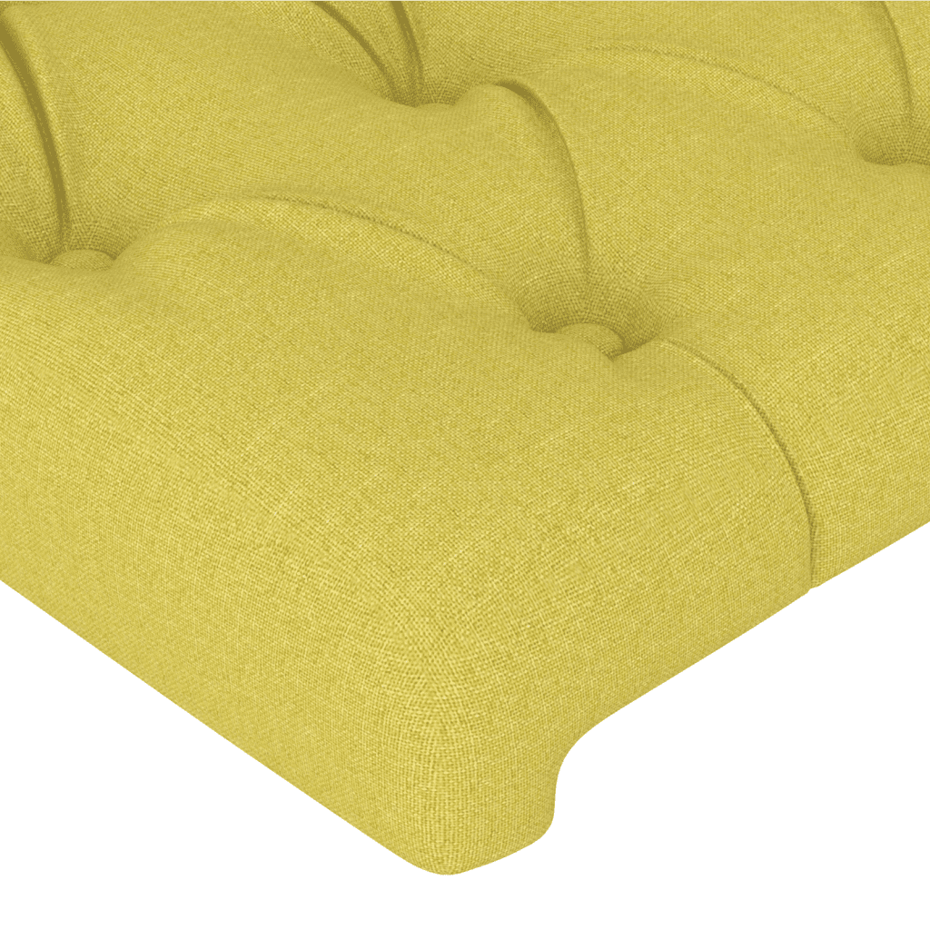 Box spring postel s matrací zelená 200x200 cm textil - obrázek 9