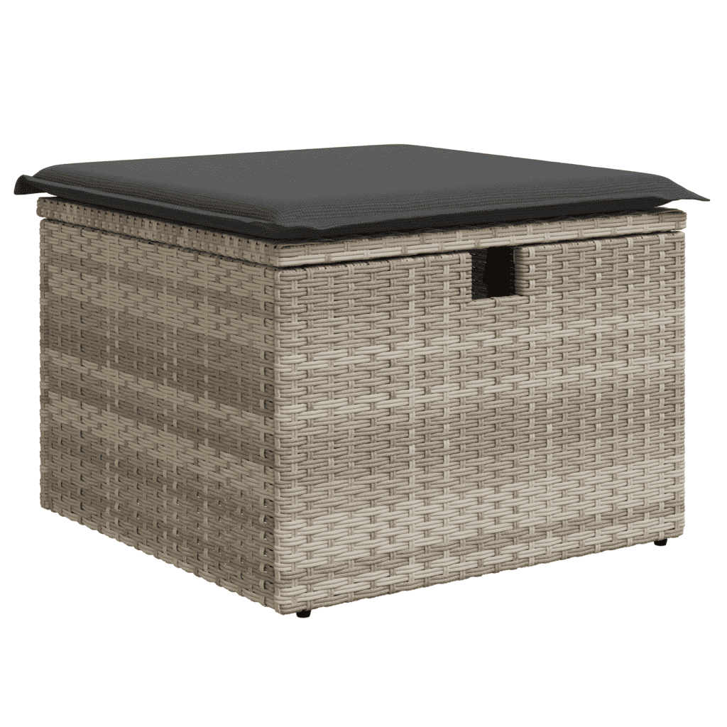Sofasæt til haven 6 dele med hynder polyrattan - Billede 5