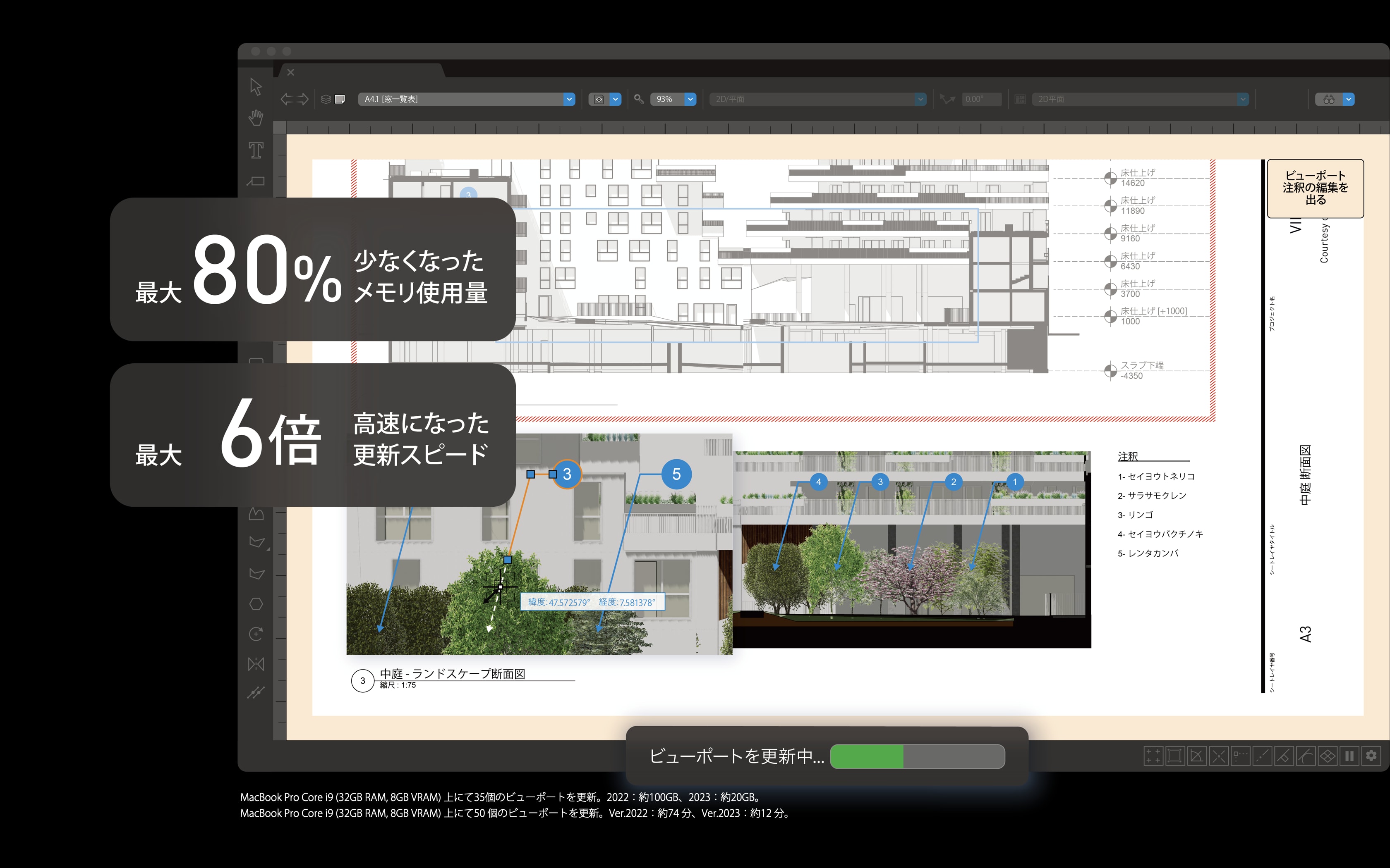 Processing Section Viewports