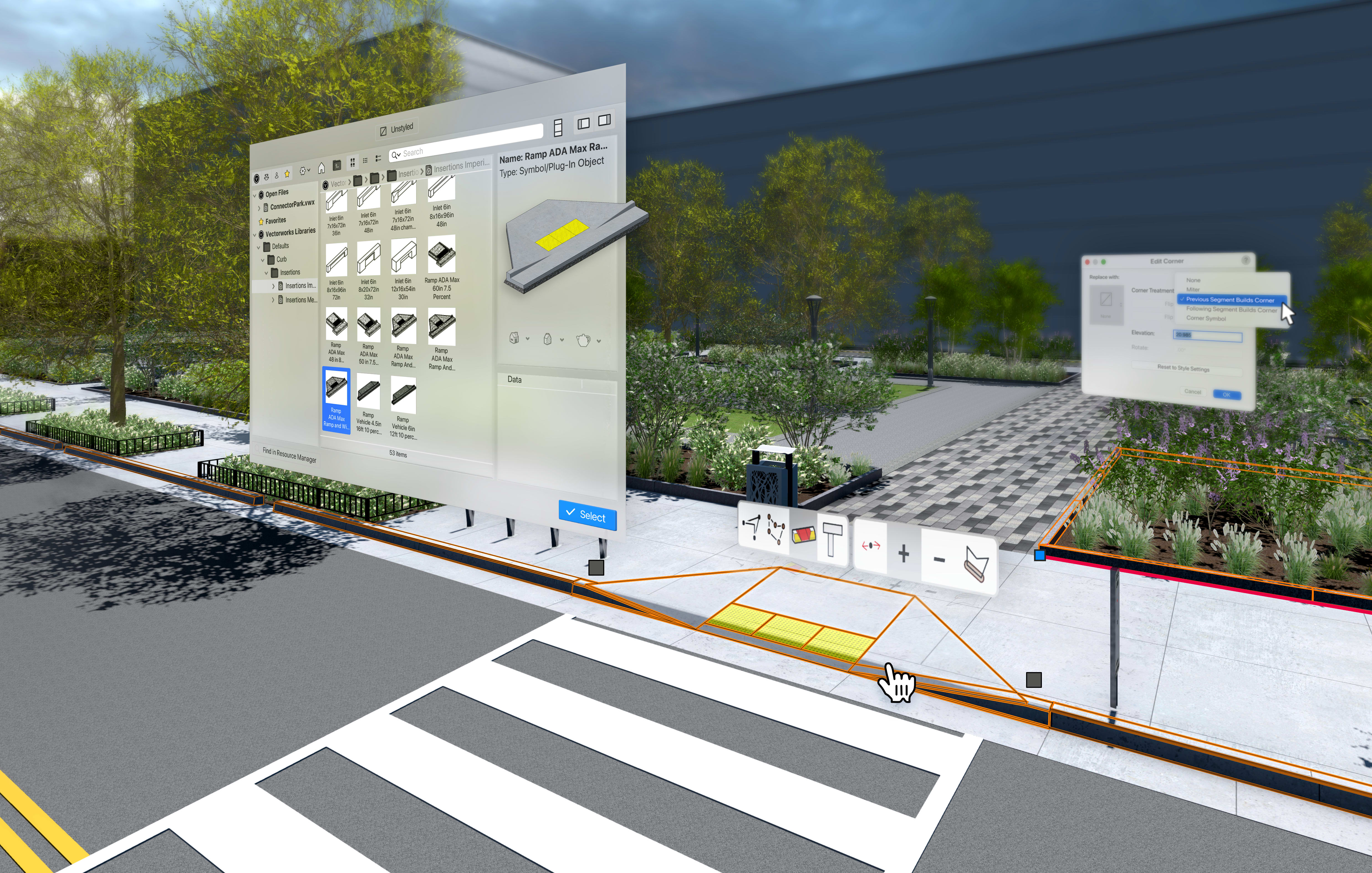 New Tools, Sustainability Data Headline Vectorworks Landmark New Tools, Sustainability Data Headline Vectorworks Landmark